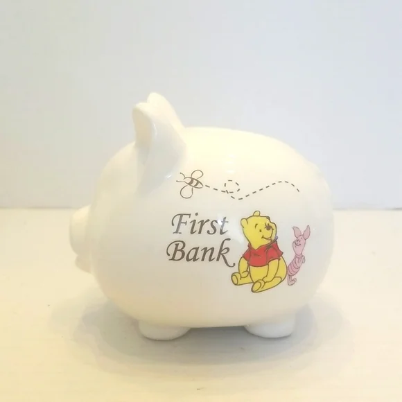 Disney Winnie the Pooh "First Piggy Bank" - Adorable Keepsake - Picture 4 of 10
